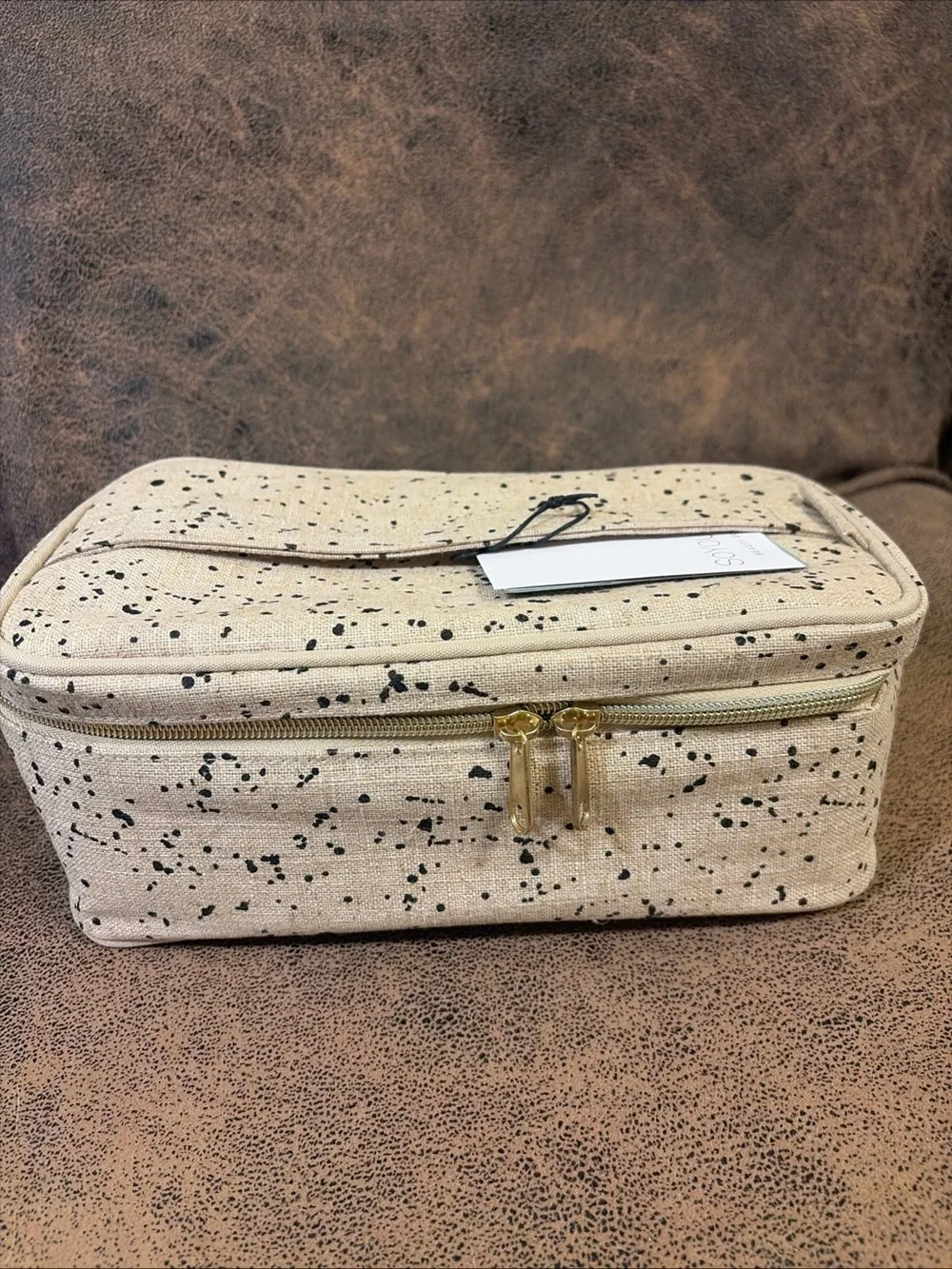 Beauty Poche - Cosmetic Bag & Makeup Organizer for Travel, Three-Tiered, Line...